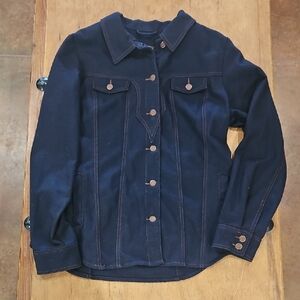 Pendleton Navy Button-Up Jacket